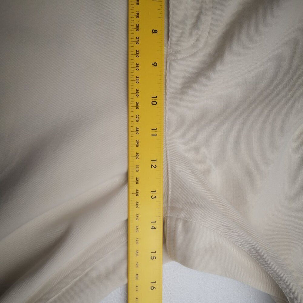 Lauren Jeans Co. Ralph Lauren Ladies Size 18W Cream Straight Leg Pants - Picture 10 of 12